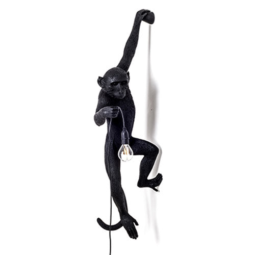 seletti aap lamp zwart hangend