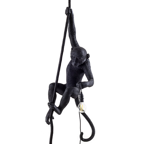 seletti aap lamp zwart hangend plafondlamp