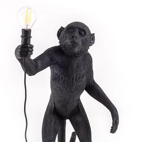 seletti aap lamp zwart staand