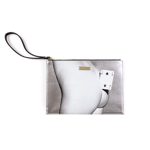 seletti clutch billen grijs