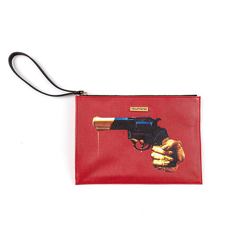 seletti revolver clutch rood