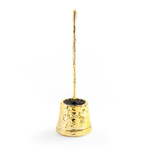 seletti toiletborstel goud