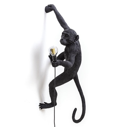 Seletti aap lamp zwart