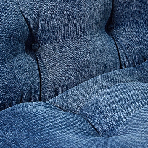 Cassina Soriana fauteuil denim