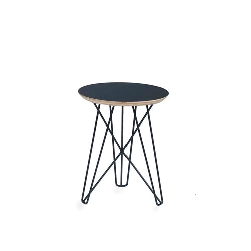 Spectrum Ijhorst bijzettafel zwart Fenix small