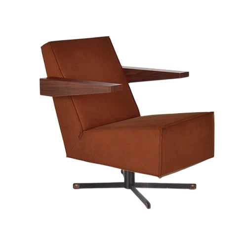 Spectrum Press Room Chair donkerbruin