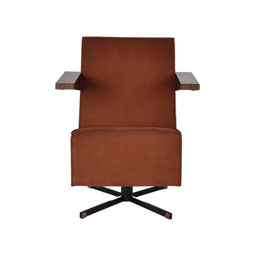 Spectrum Press Room Chair donkerbruin