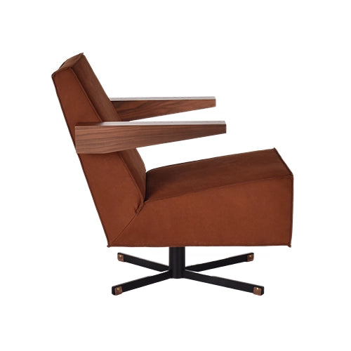 Spectrum Press Room Chair donkerbruin