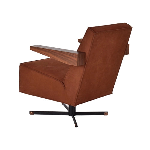 Spectrum Press Room Chair donkerbruin