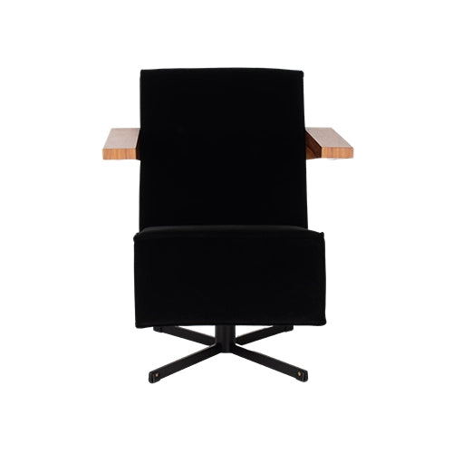 Spectrum Press Room chair zwart velours