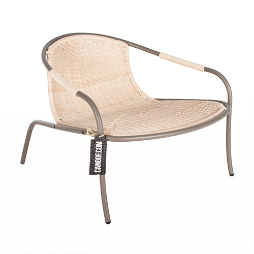 Spectrum puk fauteuil stoel sz19 bruin