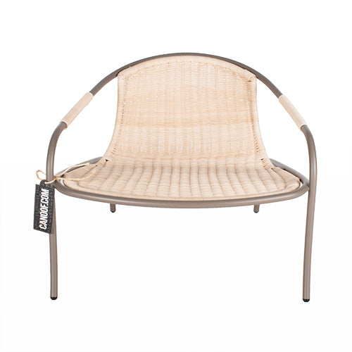 Spectrum puk chair sz19 bruin pitriet