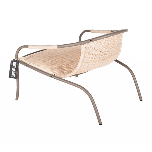 Spectrum puk fauteuil sz19 pitriet bruin