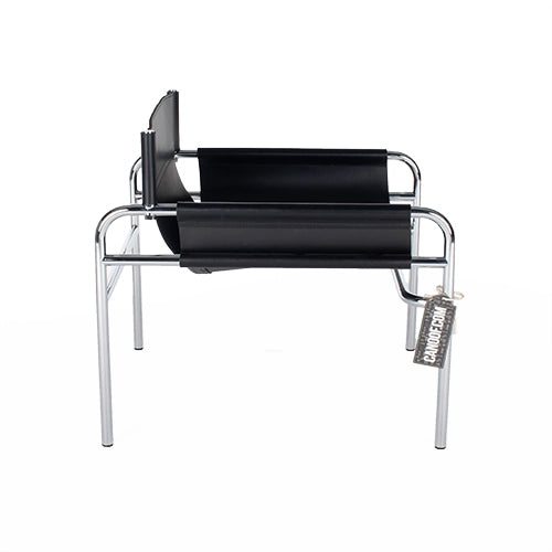 Spectrum SZ14 fauteuil zwart leder
