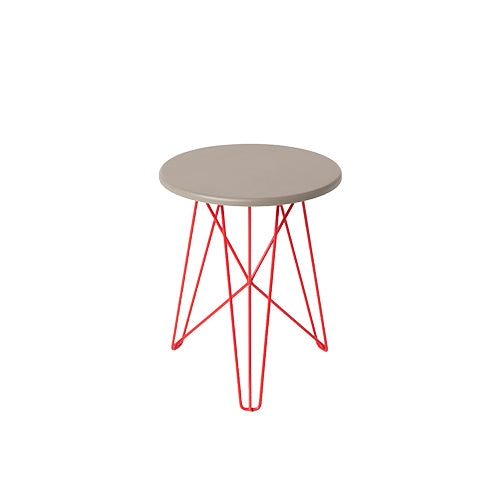 spectrum ijhorst bijzettafel rood grijs