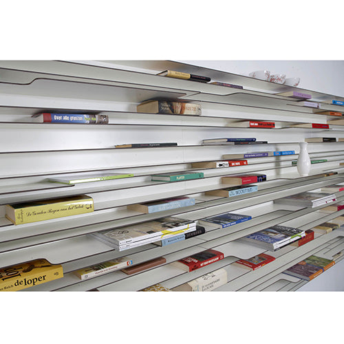 Spectrum Paperback wandkast 120x60cm wit