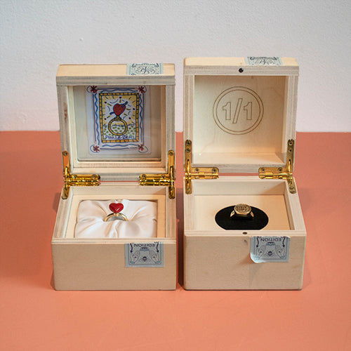 Studio Job hart ring