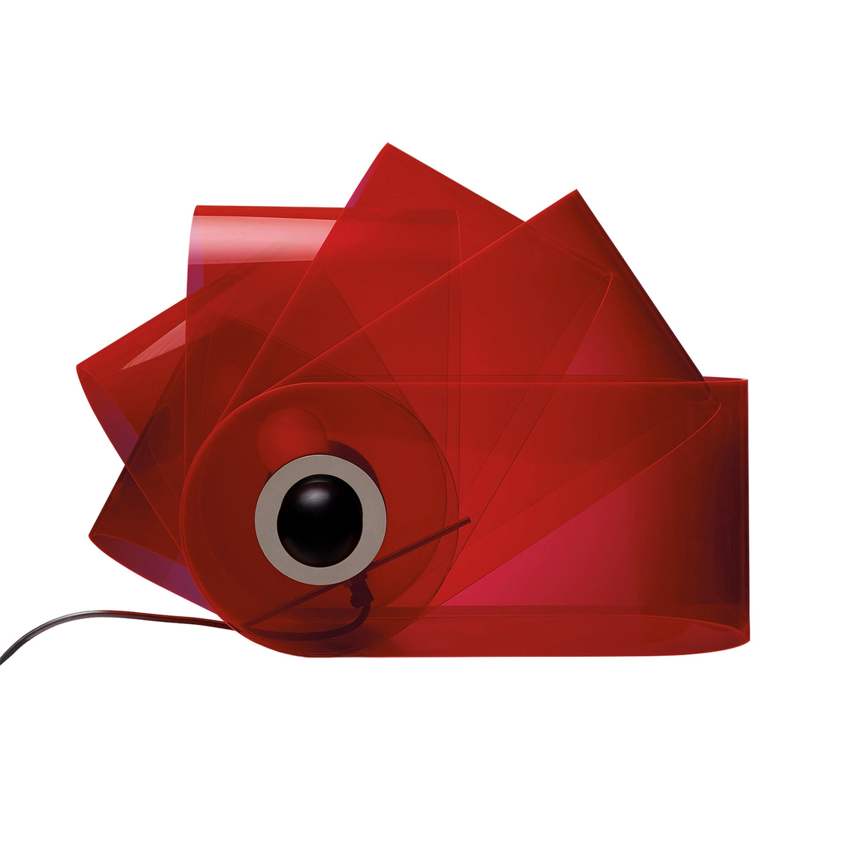 Poltronova Gherpe tafellamp rood