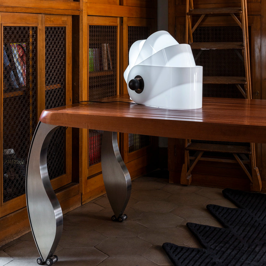 Poltronova Gherpe tafellamp wit
