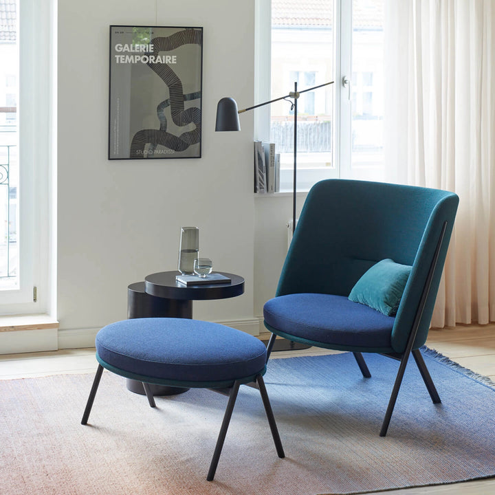 Tecta K8 salontafel zwart