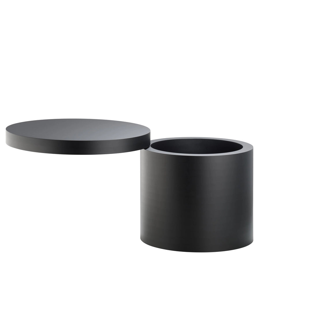 Tecta K8 salontafel zwart