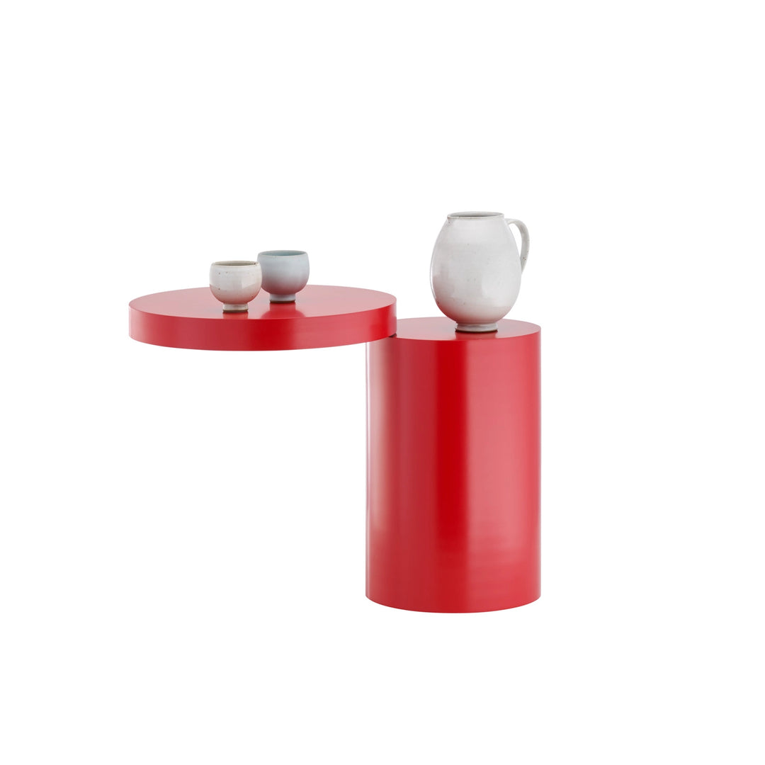 Tecta K8 salontafel rood