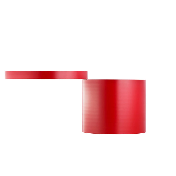 Tecta K8 salontafel rood 