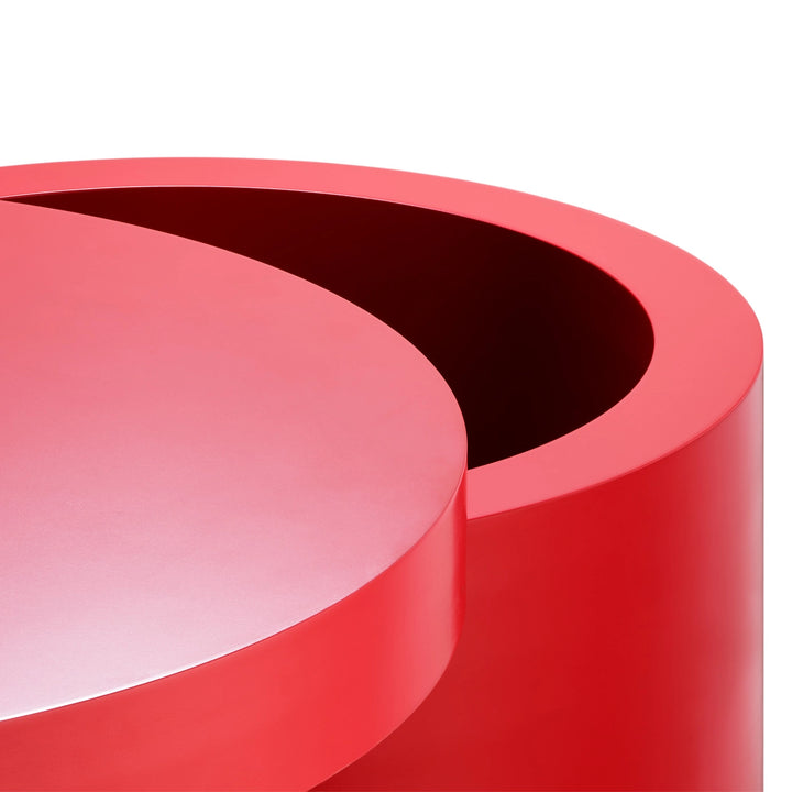 Tecta K8 salontafel rood
