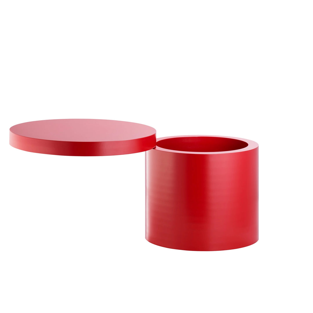 Tecta K8 salontafel rood 