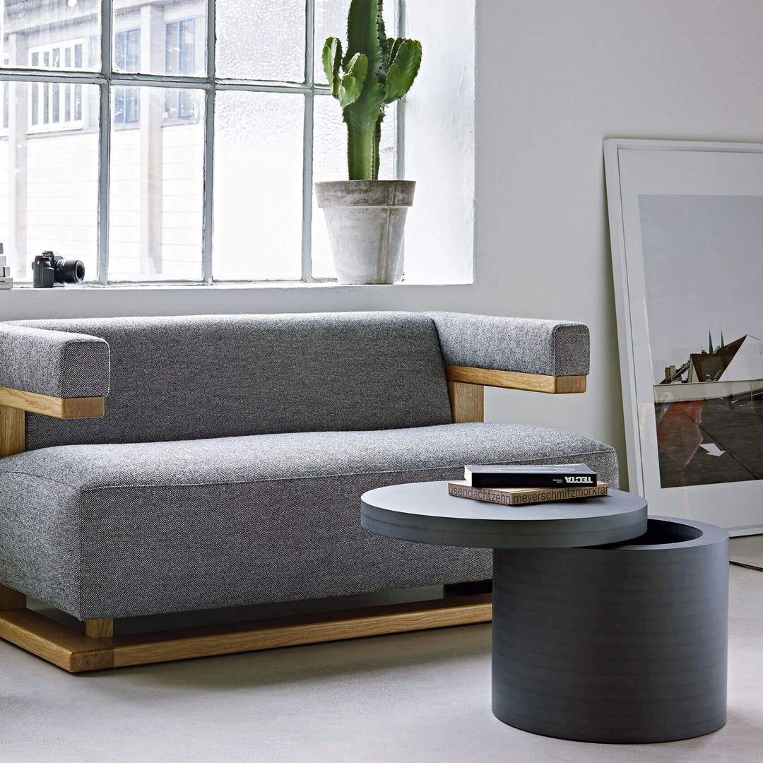 Tecta K8 salontafel zwart