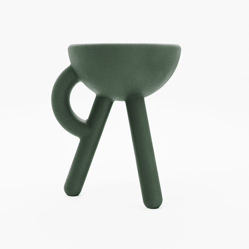 Werkwaardig Tubby stool groen