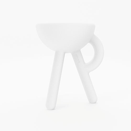 Werkwaardig Tubby stool wit