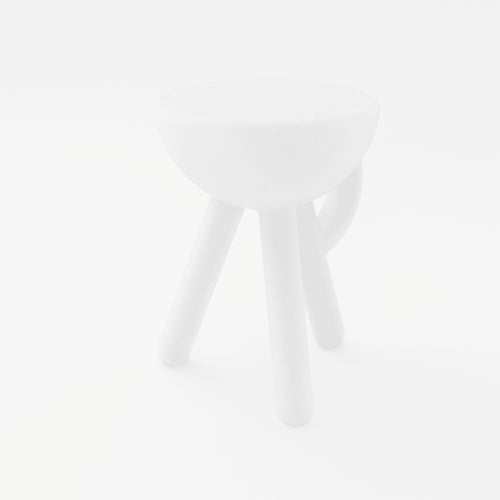 Werkwaardig Tubby stool wit