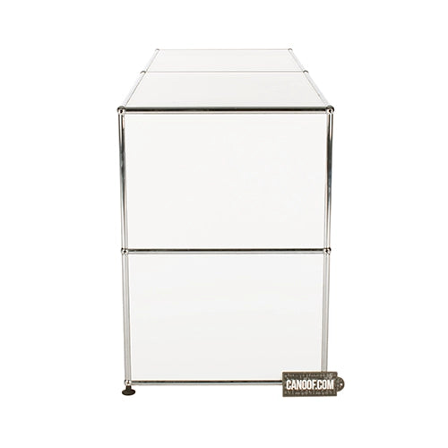 USM Haller kast wit 2 hoog