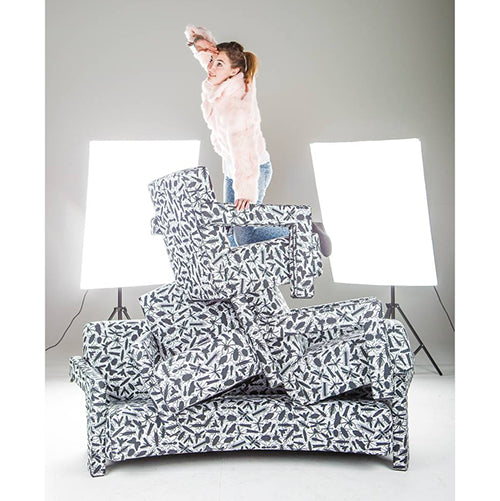 Utrecht fauteuil insectenstof