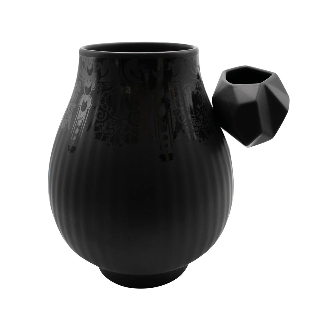 Moooi Delft Blue vaas nr.8 black edition