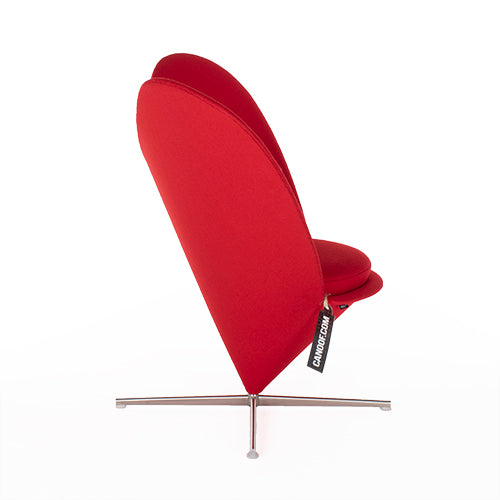Vitra heart cone chair rood