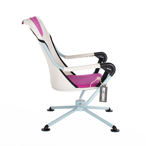Vitra Waver chair paars blauw