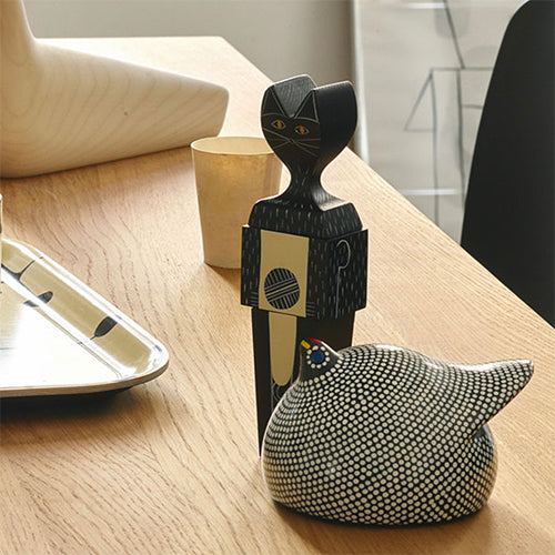 Vitra Wooden doll cat zwart
