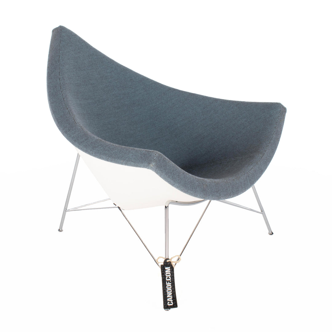 Vitra coconut fauteuil blauw