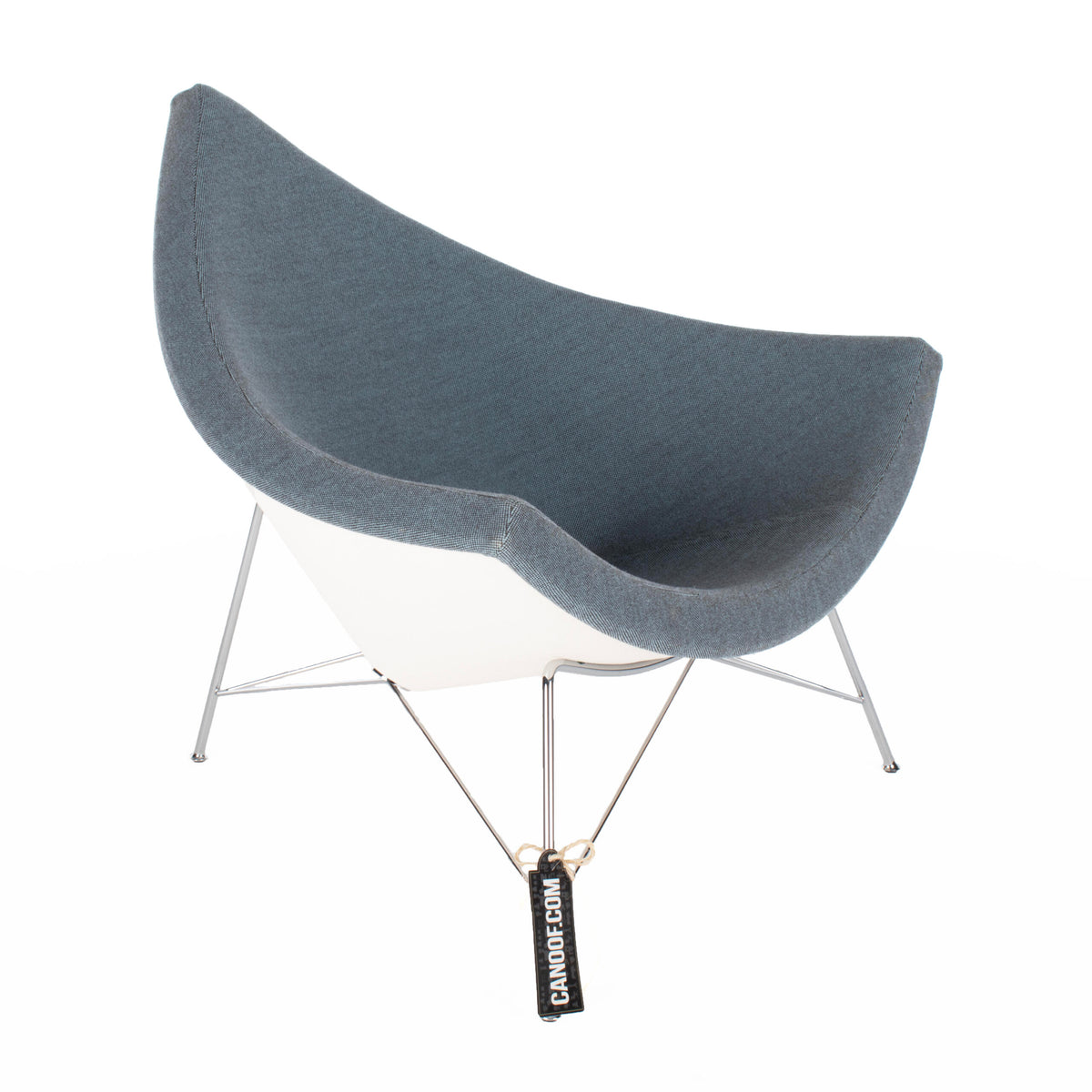 Vitra coconut fauteuil blauw