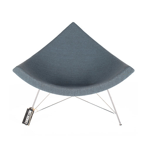 Vitra coconut chair blauw