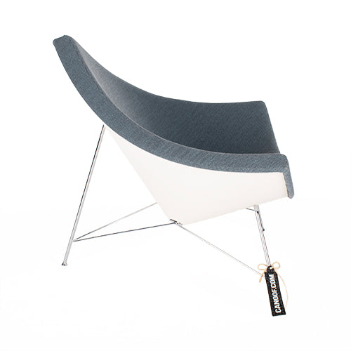 Vitra coconut chair blauw