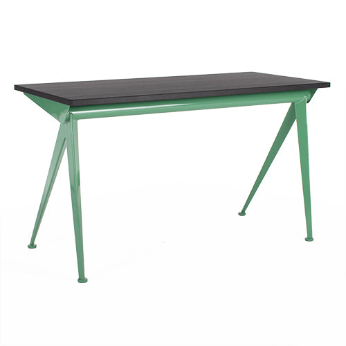 Vitra Compas Direction bureau donker eikenhout groen