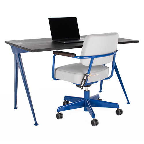 Vitra Prouve bureau bureaustoel blauw
