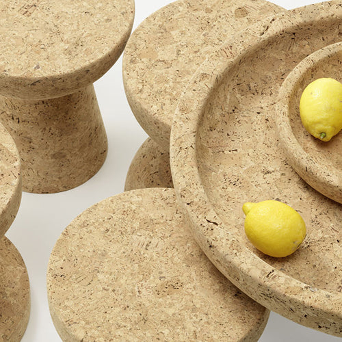 Vitra Cork Bowl large kurk bruin