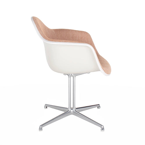Vitra DAL kuipstoel beige/gepolijst