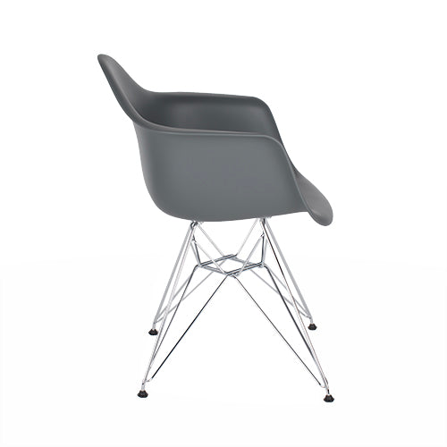 Vitra DAR kuipstoel grijs