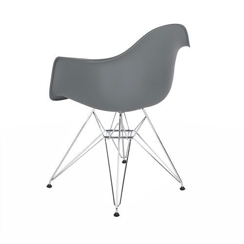 Vitra DAR kuipstoel grijs