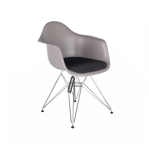 Vitra DAR kuipstoel Taupe